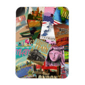 Vintage Travel Posters Magnet (Vertikal)