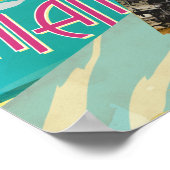 Vintage Travel Posters Poster (Ecke)