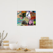 Vintage Travel Posters Poster (Küche)