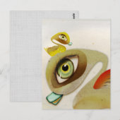 Vintage Travel Postkarte (Vorne/Hinten)