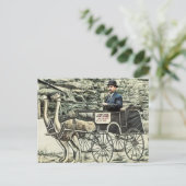 Vintage Travel Postkarte (Stehend Vorderseite)