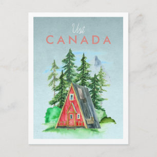 Vintage Travel Postkarte Kanada