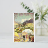 Vintage Travel Postkarten (Stehend Vorderseite)