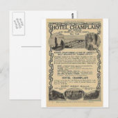 Vintage Travel Postkarten (Vorne/Hinten)