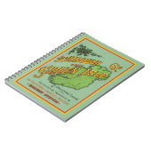 Vintage Travel Railroad Reiseführer für Irland Notizblock (Linke Seite)