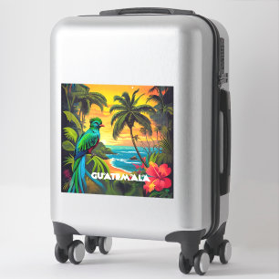 Vintage Travel Retro Guatemala Aufkleber
