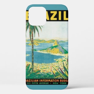 Vintage Travel Rio de Janeiro Brasilien Küstenstra Case-Mate iPhone Hülle
