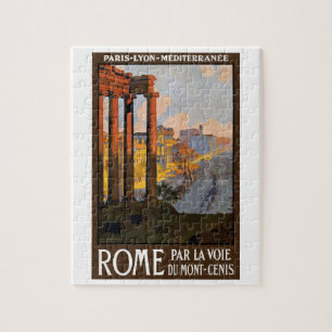 Vintage Travel, Rom Italien Forum Romanum bei Morg Puzzle