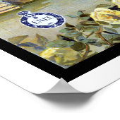 Vintage Travel, San Remo, Italien, italienische Ri Poster (Ecke)