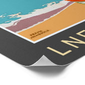 Vintage Travel, Scarborough Poster (Ecke)