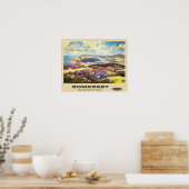 Vintage Travel, Somerset Poster (Küche)