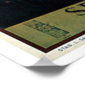 Vintage Travel, Spoleto Italien Poster (Ecke)