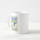 Vintage Travel Sun Valley Idaho Kaffeetasse (Vorderseite Links)