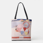 Vintage Travel Tasche - Brasilien (Rückseite)