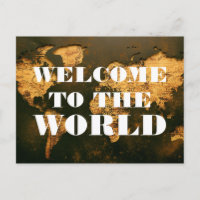 Vintage Travel Themed Baby Dusche Einladung