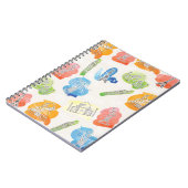 Vintage Travel Tickets Notizblock (Linke Seite)