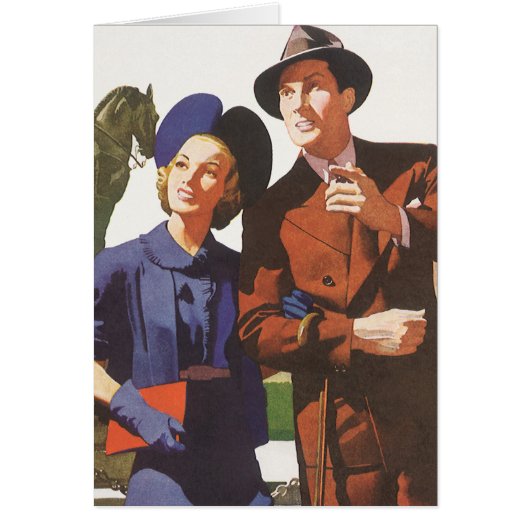 Vintage Travel, Touristen auf Urlaub Sightseeing (Vorne)