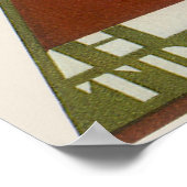 Vintage Travel, Trans Atlantique Hotel, Algerien Poster (Ecke)