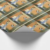 Vintage Travel Venedig Orientale Geschenkpapier (Ecke)