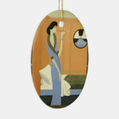 Vintage Travel Venedig Orientale Keramikornament (Rechts)