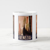 Vintage Travel Venezia Venedig Italien Tasse (Vorderseite)