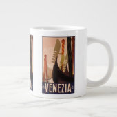 Vintage Travel Venezia Venedig Italien Tasse (Rechts)