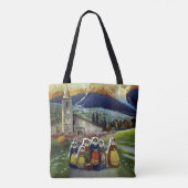 Vintage Travel, Women of Abruzzo, Italy Tasche (Rückseite)