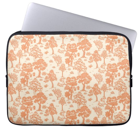 Vintage Tree Laptopschutzhülle (Vorderseite)