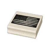 Vintage Trendy USA Flag Gummistempel (Stempel)