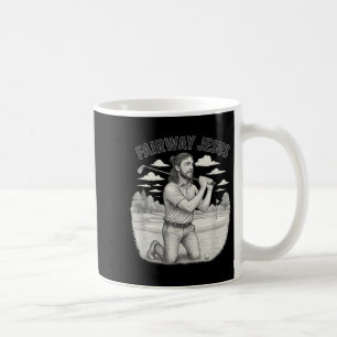 Vintage Treppe Jesu Christlich Golfer Jesus S.p Kaffeetasse