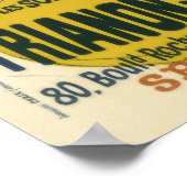 Vintage Trianon-Konzert-Werbung Poster (Ecke)