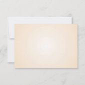 Vintage Tribal Arrows Wedding RSVP Card (Rückseite)