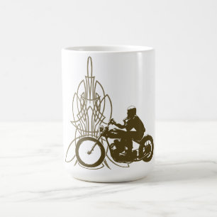 Vintage-Triumph-Fahren Kaffeetasse