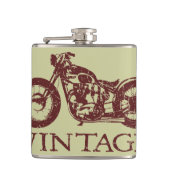 Vintage Triumph Flachmann (Vorderseite)