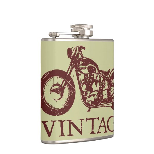 Vintage Triumph Flachmann (Rechts)