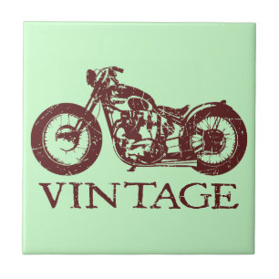 Vintage Triumph Fliese