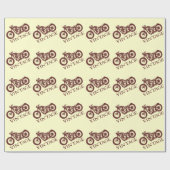 Vintage Triumph Geschenkpapier (Flach)