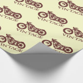 Vintage Triumph Geschenkpapier (Ecke)