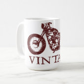 Vintage Triumph Kaffeetasse (Vorderseite Links)