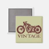 Vintage Triumph Magnet (Vorderseite/Rückseite)