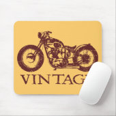 Vintage Triumph Mousepad (Mit Mouse)