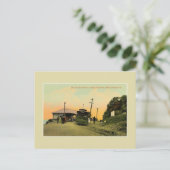 Vintage Trollestation Mauch Chunk Pennsylvania Postkarte (Stehend Vorderseite)