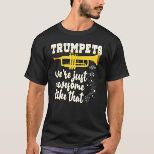 Vintage Trompeten Wir sind einfach großartige Musi T-Shirt