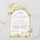 Vintage Tropen | Kinderbetreuung Folieneinladung (Vorderseite)