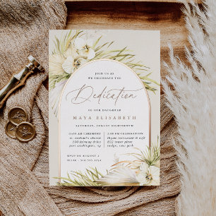 Vintage Tropen Kinderbetreuung Folieneinladung