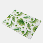 Vintage Tropenkunst Fußmatte (Schrägansicht)