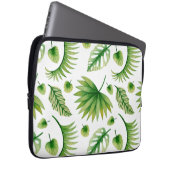 Vintage Tropenkunst Laptopschutzhülle (Vorne Rechts)