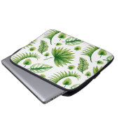 Vintage Tropenkunst Laptopschutzhülle (Vorne Knopf)