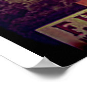 Vintage Tropic-Bier-Werbung Poster (Ecke)