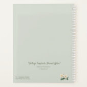 Vintage Tropicals: Hawaii Aloha Planner Planer (Rückseite)